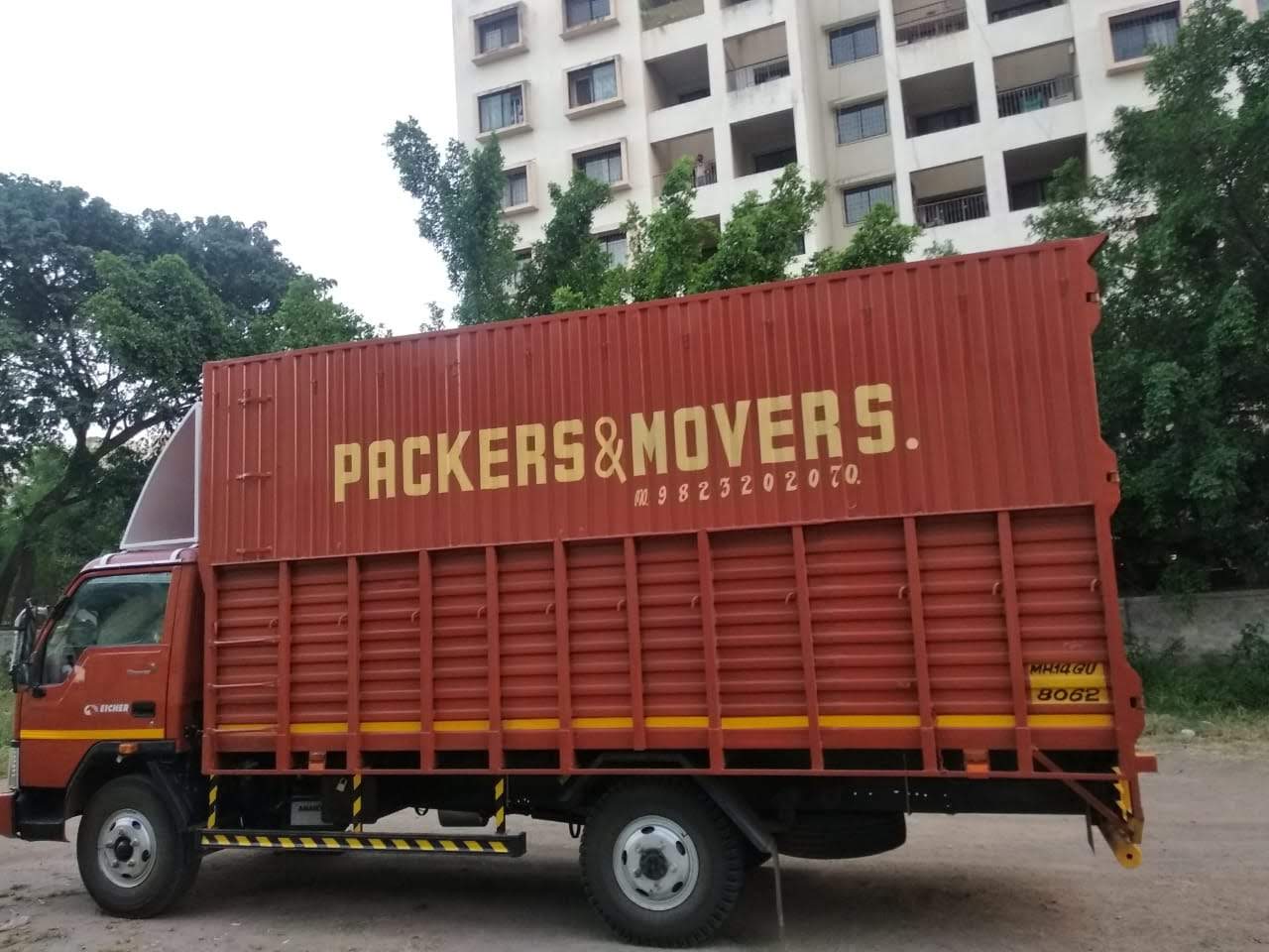 Professional packers at work